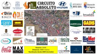 Circuito Absoluto

Horario 19:00h

Distancia: 4.000 metros

ORGANIZA:
Club Atlético Joaquín Blume

INSTITUCIONES:
@ayuntamientosegovia
@imdsegovia
@diputaciondesegovia

PATROCINADOR PRINCIPAL:
@naturpellet

COCHE OFICIAL DE LA PRUEBA:
@hyundaiesp
@hyundaisegohyun

PATROCINADORES:
@fundacioncajaruraldesegovia
@bigmatabanera
@clinicamedicagoya
@maxcolchon.es
@aluminiosluismig
@gestoriacuestaperez
@brualdissg20
@cocacola_esp
@tiendamundolaboral
@huercasa
@gadis.supermercados
@miguelanezgentedulce
@disenium.confort
@restaurantecasaressegovia
@english.abracadabra
@radalki

COLABORADORES:
@drinseguridad
@dimeserviciosasistenciales
@nievaline
@centronexusegovia
@ambientair.es

MEDIOS DE COMUNICACIÓN OFICIALES:
@radiosegoviacadenaser
@Los40segovia

COLABORADOR FOTOGRÁFICO
@sonrisasdelacalle_fotografia