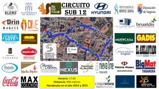 Circuito Sub12

Horario 17:45h 

SUB12 (nacidos/as en el año 2014 y 2015).

Distancia: 950 metros.

ORGANIZA:
Club Atlético Joaquín Blume

INSTITUCIONES:
@ayuntamientosegovia
@imdsegovia
@diputaciondesegovia

PATROCINADOR PRINCIPAL:
@naturpellet

COCHE OFICIAL DE LA PRUEBA:
@hyundaiesp
@hyundaisegohyun

PATROCINADORES:
@fundacioncajaruraldesegovia
@bigmatabanera
@clinicamedicagoya
@maxcolchon.es
@aluminiosluismig
@gestoriacuestaperez
@brualdissg20
@cocacola_esp
@tiendamundolaboral
@huercasa
@gadis.supermercados
@miguelanezgentedulce
@disenium.confort
@restaurantecasaressegovia
@english.abracadabra
@radalki

COLABORADORES:
@drinseguridad
@dimeserviciosasistenciales
@nievaline
@centronexusegovia
@ambientair.es

MEDIOS DE COMUNICACIÓN OFICIALES:
@radiosegoviacadenaser
@Los40segovia

COLABORADOR FOTOGRÁFICO
@sonrisasdelacalle_fotografia