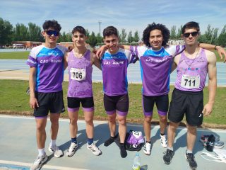 🔥🏃‍♂️ ¡GRANDES RESULTADOS EN VALLADOLID! 🏃‍♀️🔥

El pasado 1 de mayo nuestros atletas brillaron en el X Trofeo Diputación de Valladolid de Atletismo en Pista 💪✨, demostrando esfuerzo, talento y muchas ganas de competir 👏👏

📊 Resultados destacados:

⚡ 200m Masculino
🏃‍♂️ Álvaro Heras – 23''85
🏃‍♂️ Héctor Aguado – 23''92
🏃‍♂️ Daniel Heras – 24''32

🔥 1500m
🏃‍♂️ Gonzalo Hernández Miguelañez – 4'16''21

💨 100m Masculino
⚡ Marco Maza – 11''73
⚡ Héctor Aguado – 11''78 (💥 MMP)
⚡ Álvaro Heras – 11''87
⚡ Daniel Heras – 12''01

🏁 400m
🏃‍♂️ Aitor Cruz – 54''13 (💥 MMP)

🙌 ¡Enhorabuena a todos por vuestro esfuerzo y resultados!
💙 Seguimos sumando experiencias y marcas personales 🚀
🔜 ¡A por la siguiente competición!

#Atletismo #TrackAndField #OrgulloDeEquipo #MMP #Competición #Running #Deporte #Valladolid #PasiónPorElAtletismo 🏅🔥