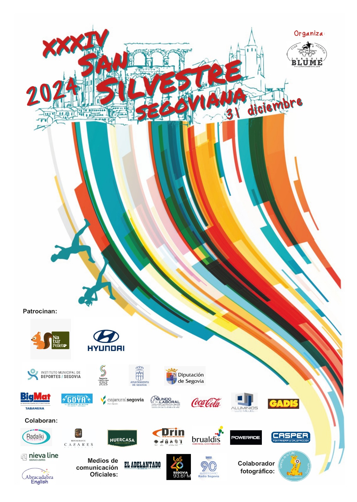 Cartel San Silvestre Segoviana